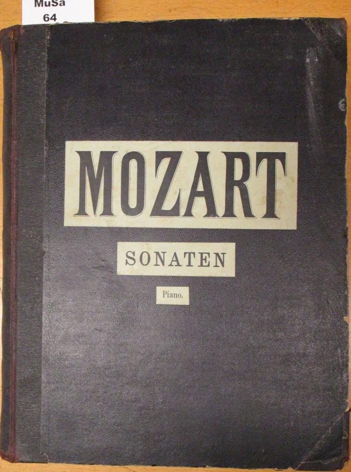  Sonaten für Pianoforte und Violine von W. A. Mozart ((o.J.))