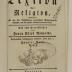 Rara M 150 : Philosophisches Lexikon der Religion. 2. M - Z (1777)
