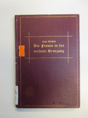 SA 985 : Die Frauen in der socialen Bewegung (1900)