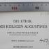 FX 350955 M459-2 (2.1929) : Die Ethik des Heiligen Augustinus. Zweiter (Schluss-) Band. Die sittliche Befähigung des Menschen und ihre Verwirklichung (1929)