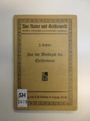 SH 2678 : Aus der Werdezeit des Christentums : Studien und Charakteristiken (1904)