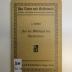 SH 2678 : Aus der Werdezeit des Christentums : Studien und Charakteristiken (1904)
