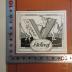 - (Knopf, Lotte), Etikett: Name; 'Ex Libris Lotte Knopf'.  (Prototyp)