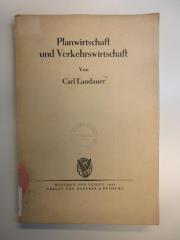 SA 594 :  Planwirtschaft und Verkehrswirtschaft (1931)
