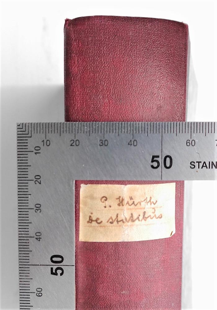 P. Hürth De statibus