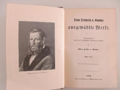 88/2021/20458-1 : Franz Freiherr von Gaudys ausgewälte Werke (1901)