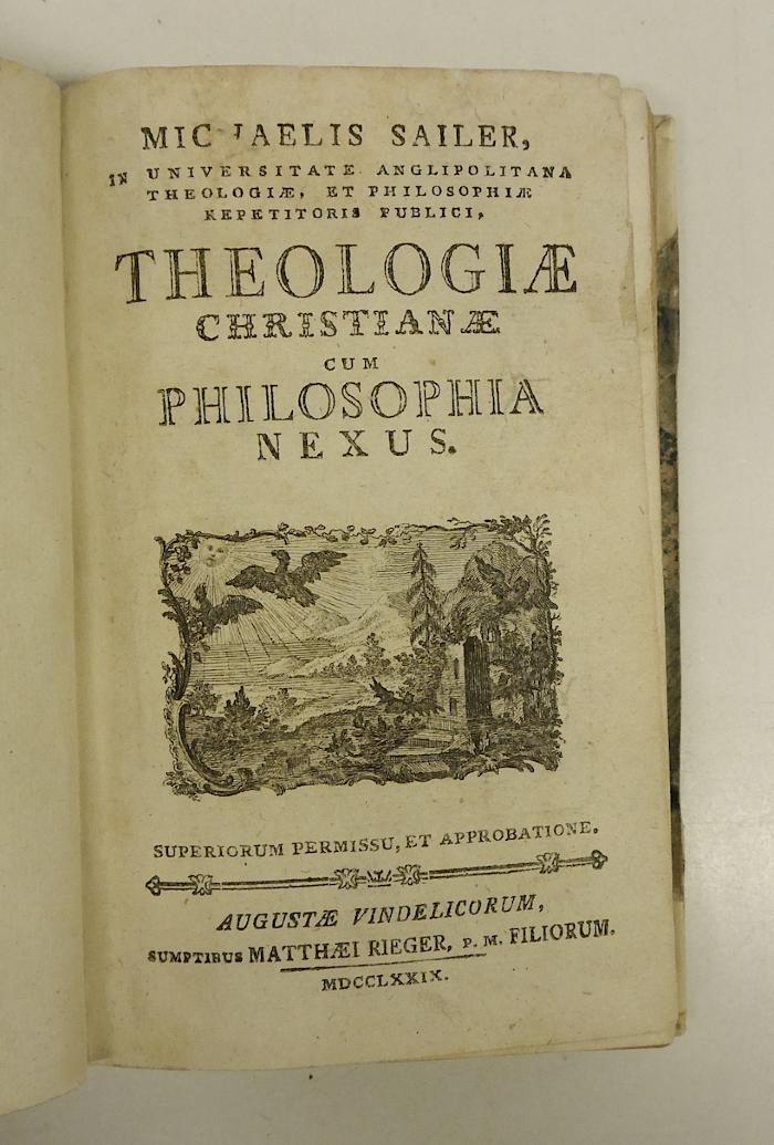 Rara M 182 : In Universitate Anglipolitana Theologiae, Et Philosophiae Repetitoris Publici, Theologiae Christianae Cum Philosophia Nexus (1779)