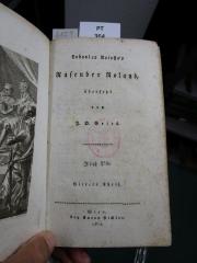  [Rasender Roland] Ludovico Ariosto's Rasender Roland. (1812)