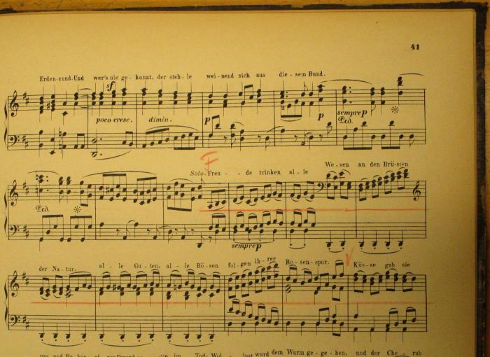 -, Von Hand: Annotation
