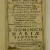 Rara M 412 : Manvale Thomistarvm Sev Brevis Theologiæ Cvrsvs. 2 (1681)