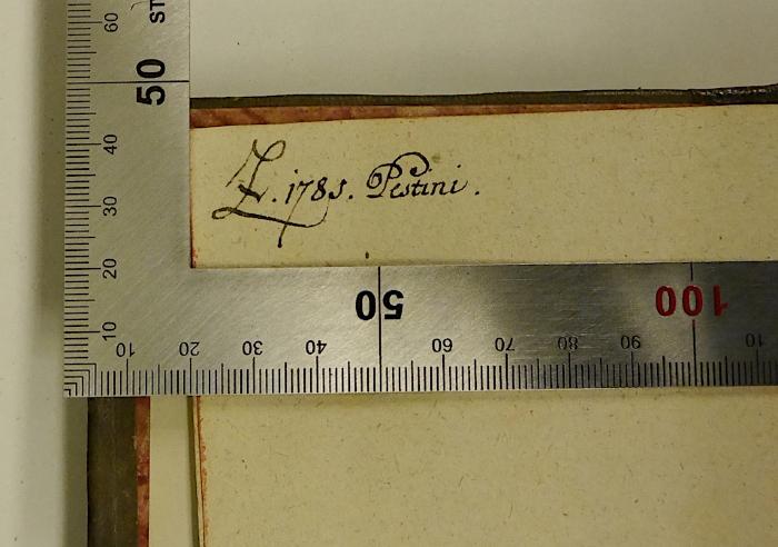 Z. i78j. Pestini.