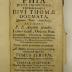 Rara M 418 : Philosophia Juxta Inconcussa Tutissimaque Divi Thomæ Dogmata. Tomus 3-4 (1726)