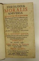 Rara M 445 - 446 : Theologia Moralis Universa Ad Mentem Præcipuorum Theologorum &amp; Canonistarum, per Casus practicos exposita. 1-4 (1752)