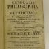 Rara M 440 : Prima Ac Generalis Philosophia Sev Metaphysica Qvinqve Partibvs Comprehensa