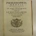 Rara M 464 : Philosophia Mentis. T. 1+2 (1749)