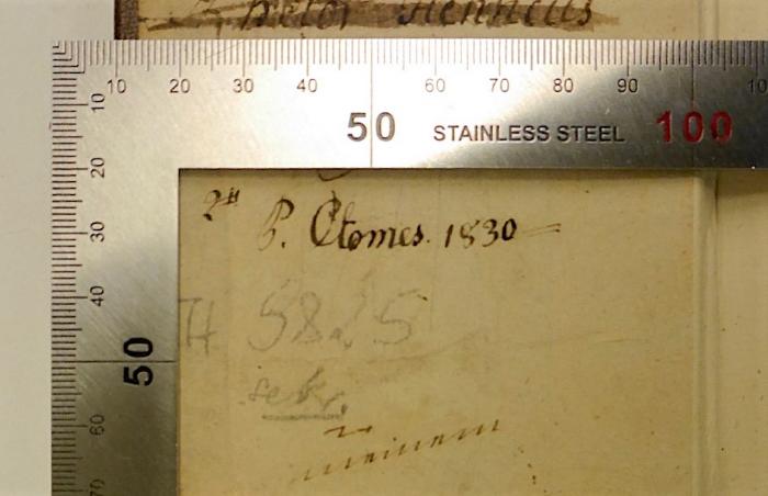 2... P. Clomes. 1830