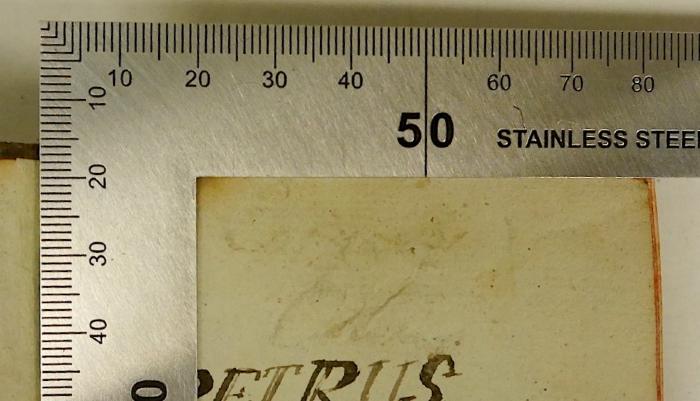 Exlibris[?] O[…] [entfernter Provenienzhinweis] [lunarisiert]