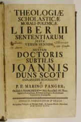 Rara M 475 : Theologia Scholastica Morali-Polemicæ. Liber III-IV (1732)