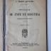 BN 2543 O62.1926 : S. Thomae Aquinatis Doctoris Angelici Opusculum de ente et essentia. Diligentissime recognitum (1932)