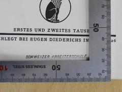 - (Schweizer Arbeiterschule), Stempel: Name, Berufsangabe/Titel/Branche; 'Schweizer Arbeiterschule'. 