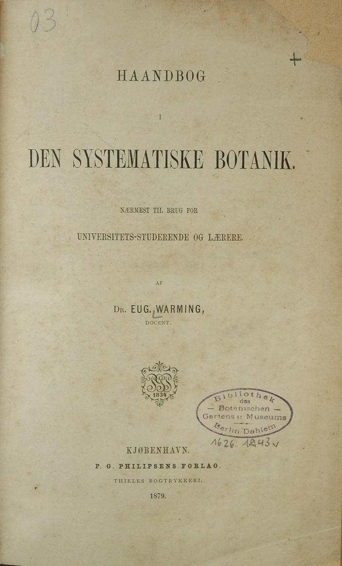 Titelblatt mit Reparaturspuren