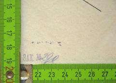 Stempel - S. IV mit Maße