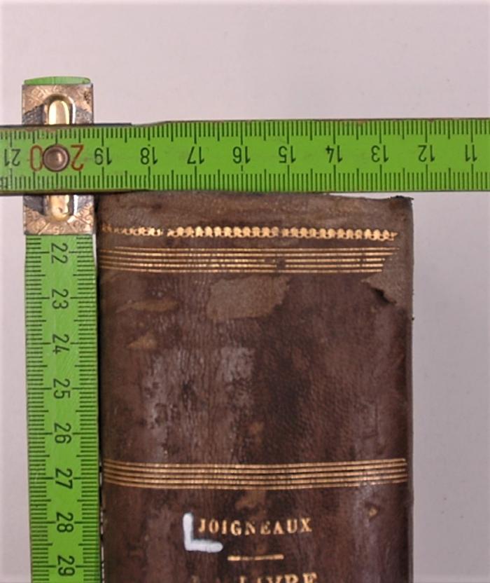 630-Joi-2 : Le livre de al ferme et des maisons de Campagne. 2 / par une réunion d'agronomes, de savants et de practiciens sous la direction de M. P. Joigneaux. (1865);-, Tilgung: 