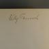 - (Taussik, Nelly), Von Hand: Name, Exlibris; 'Nelly Taussik'. 