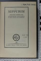 296.782 SIPP : Sippurim. Prager Sammlung jüdischer Legenden in neuer Auswahl und Bearbeitung (1926)