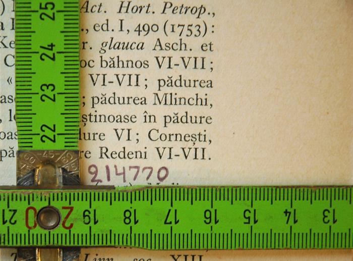 Von Hand "214770" - S. 17 mit Maße