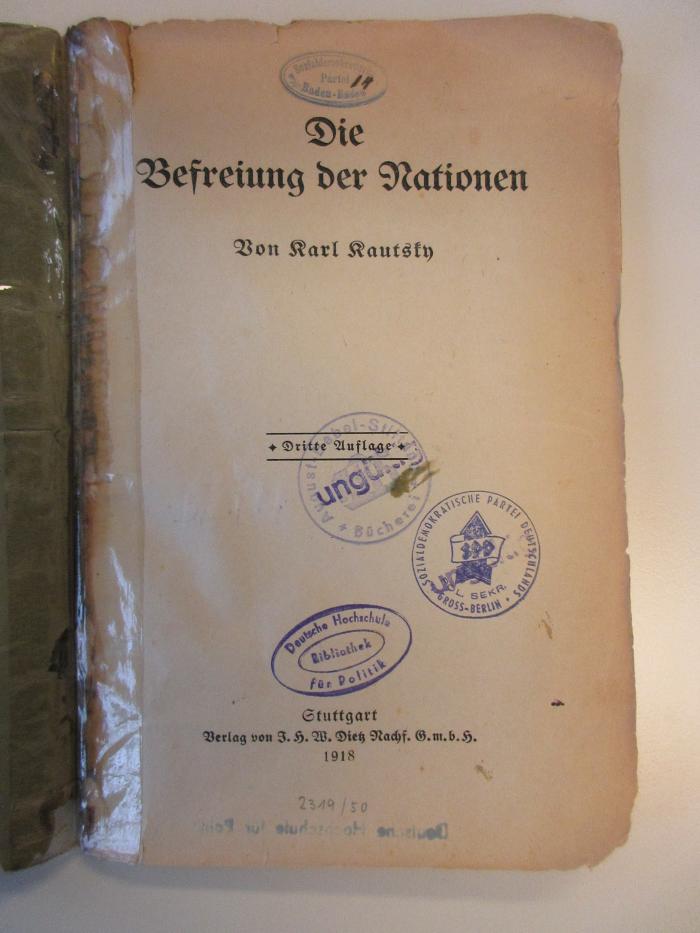 Be 940&lt;3&gt; (ausgesondert) : Die Befreiung der Nationen (1918)