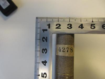 - (Bibliothek der Sozialdemokratischen Partei), Etikett: Nummer; '4278'. 