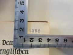 - (Bibliothek der Sozialdemokratischen Partei), Stempel: Nummer; '4500'. 