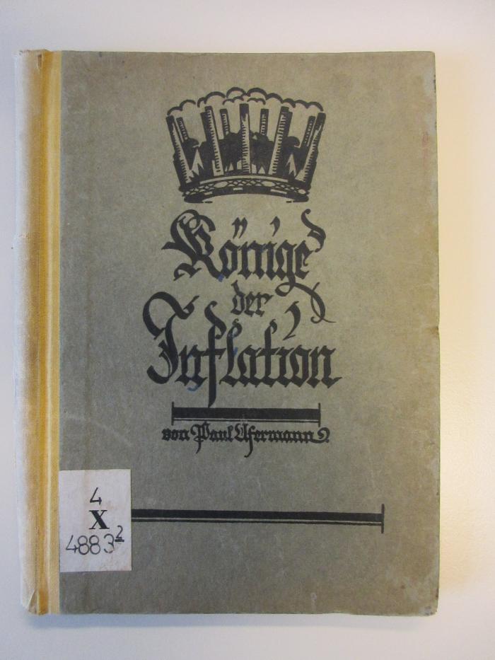 4 X 4883&lt;2&gt; (ausgesondert): Könige der Inflation (1924)