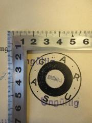 - (ARUSAG GmbH), Stempel: Name; 'ARUSAG Bibliothek'.  (Prototyp)