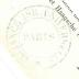 -, Stempel: ; 'Alliance Isr. Universelle Paris
'