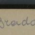- (Brada, Hans), Von Hand: Exlibris, Name; 'Hans Brada.'. 