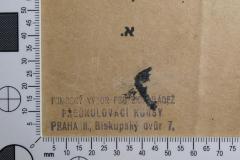 - (Pomocný výbor pro žid. Mládež), Stempel: Exlibris, Name; 'POMOCNÝ VÝBOR PRO ŽID. MLÁDEŽ 
PŘEŠKOLOVACÍ KURSY 
PRAHA II., Biskupský dvůr 7.'.  (Prototyp)