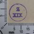 - (Deutsches Reich. Armeekorps (19)), Stempel: Zensurstempel; 'Z XIX'.  (Prototyp)