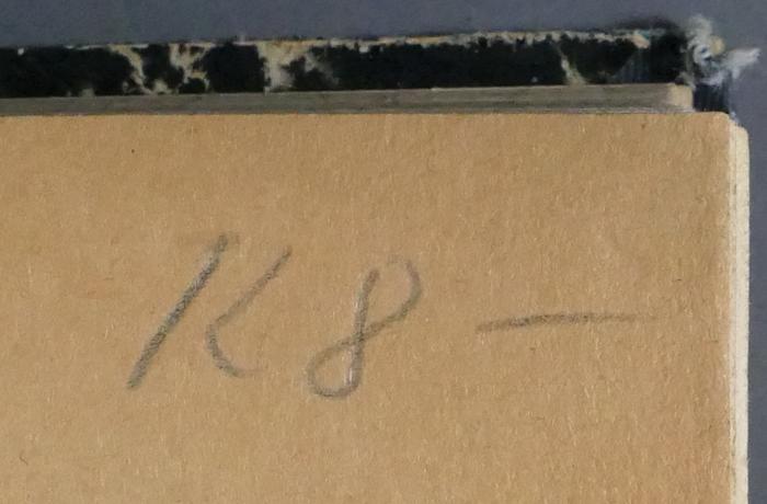 -, Von Hand: Preis; 'K 8-'