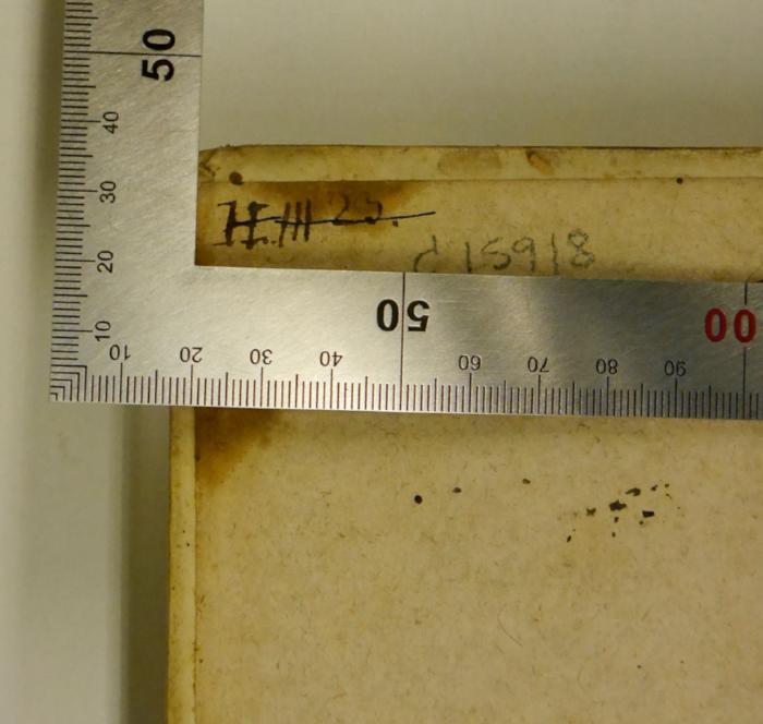 H. III 25.
