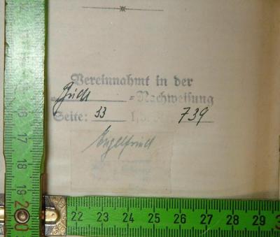 Von Hand - S. 734 mit Maße