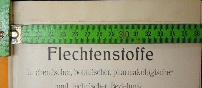 Überklebt - Titelblatt mit Maße