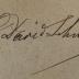 - (Schur, David), Von Hand: Name; 'David Schur'. 