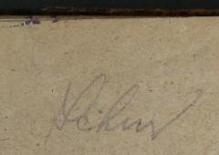 - (Schur, David), Von Hand: Name, Exlibris; 'Schur'. 