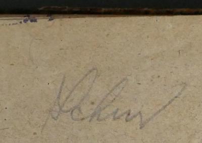 - (Schur, David), Von Hand: Name, Exlibris; 'Schur'. 