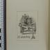 - (Gaesing, H.), Etikett: Exlibris, Name; 'Dies Buch gehört 
H. Gaesing'. 