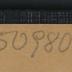 -, Von Hand: Inventar-/ Zugangsnummer; '50980'