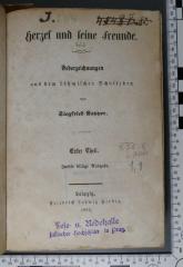 833.8 KAPP 1,1;J 108 ; ;: Herzel und seine Freunde. Federzeichnungen aus dem böhmischen Schulleben (1853)