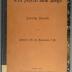 833.912 ACKE : Ein Schritt vom Wege. Jüdische Novelle (1912)